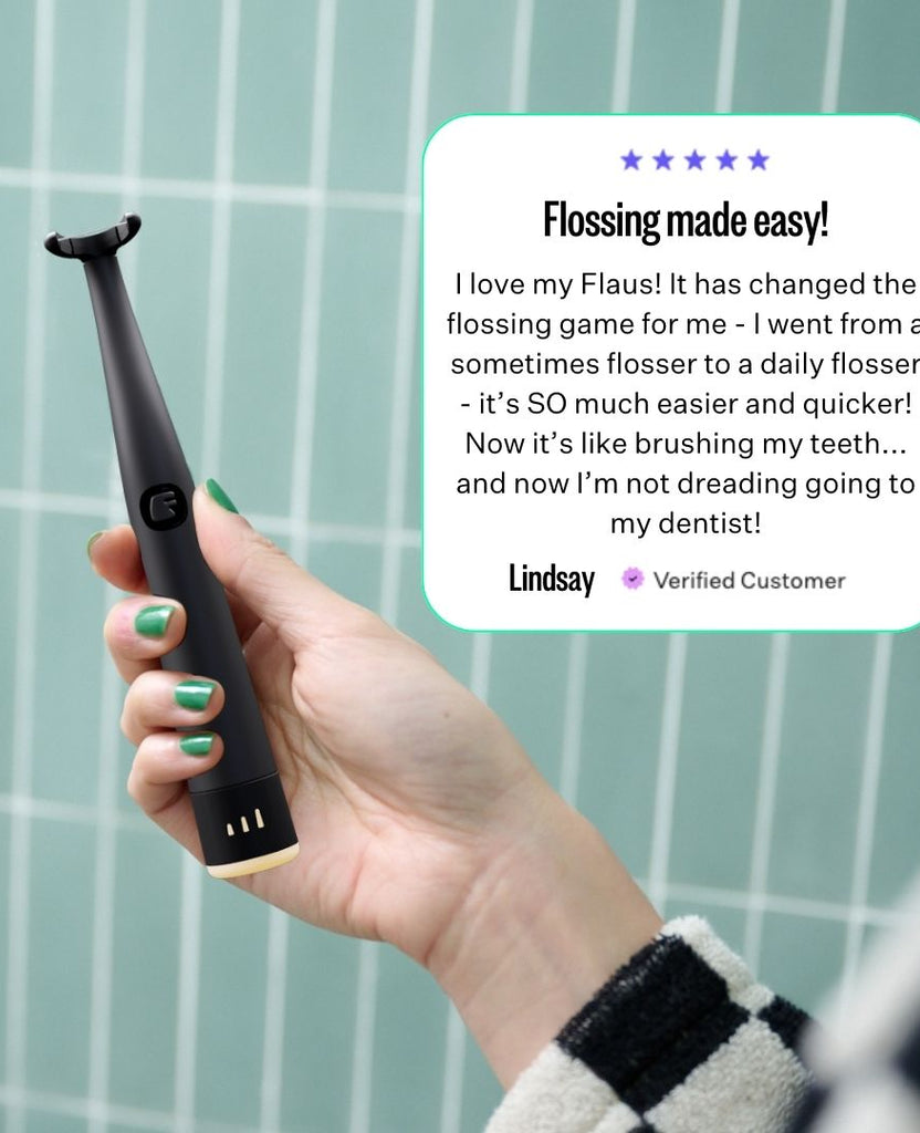 Flaus Electric Flosser Starter Kit