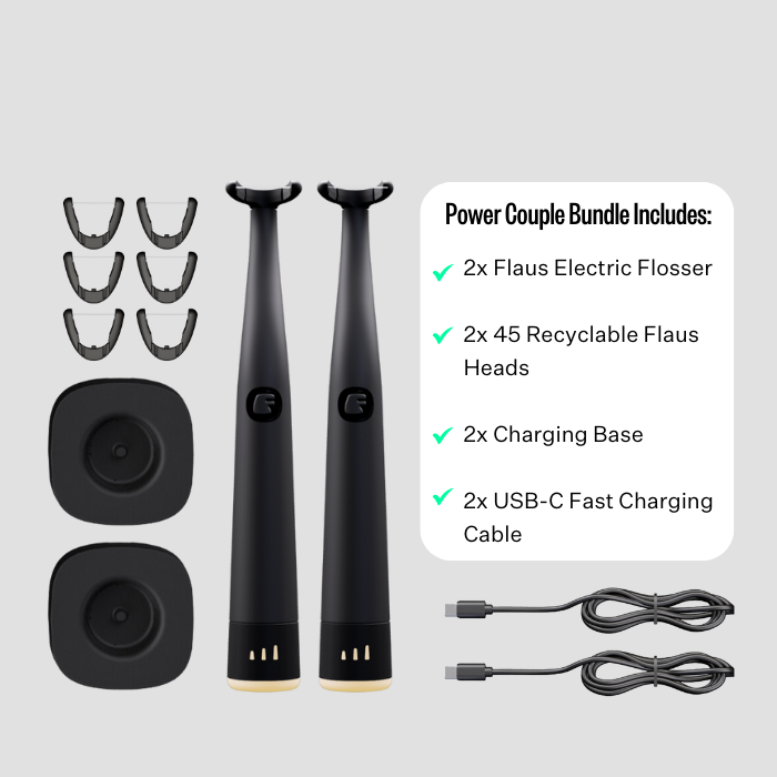 Flaus Electric Flosser Starter Kit